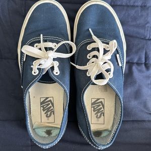 Navy blue classic vans